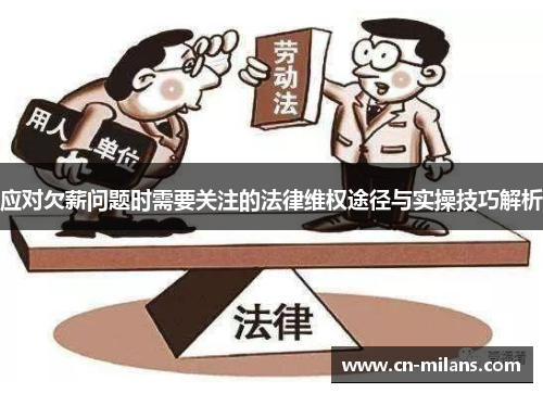应对欠薪问题时需要关注的法律维权途径与实操技巧解析