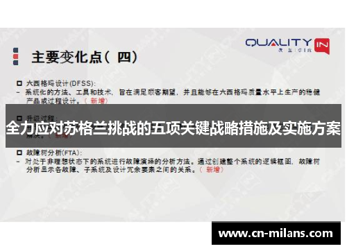 全力应对苏格兰挑战的五项关键战略措施及实施方案